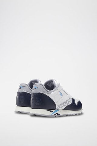 Sneakers en cuir Classic Leather - Anthracite et blanc