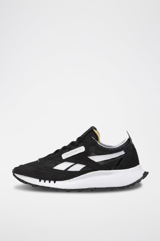 Sneakers en nubuck Classic Leather Legacy - Bleu marine et blanc