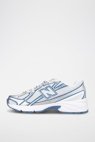 Sneakers U740 - Blanc et bleu