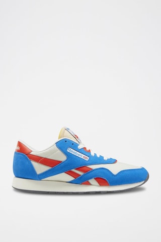 Sneakers Classic Nylon - Bleu et blanc