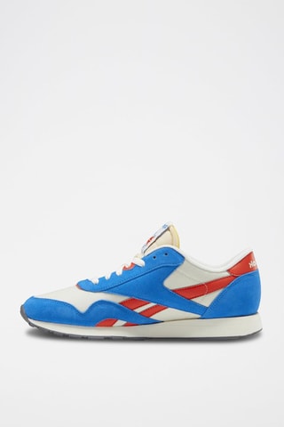 Sneakers Classic Nylon - Bleu et blanc