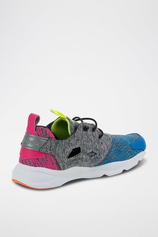 Baskets Fury Lite Contempora - Gris chiné et turquoise