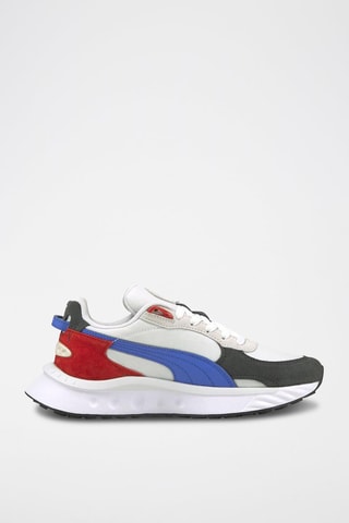 Sneakers Wild Rider Rollin-Blanc et bleu