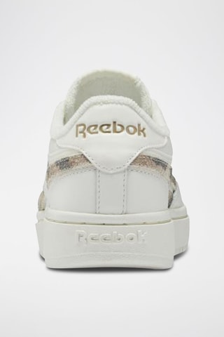 Sneakers en cuir Club C Double Blanc