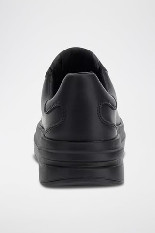 Baskets plateformes en cuir Elbina - Noir