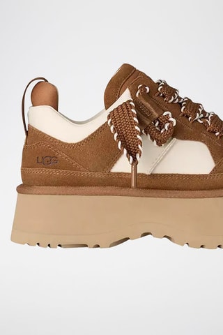 Baskets plateformes en nubuck W ASTROMEL - Marron