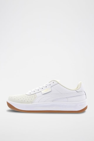 Sneakers en cuir California Exotic Blanc