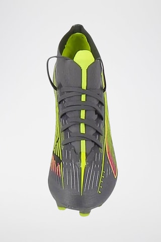 Chaussures de football Ultra 5 Match - Gris foncé et vert clair
