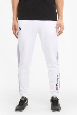 Jogging Motorsport - Blanc et gris