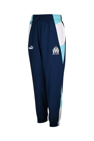 Pantalon de survêtement regular Olympique De Marseille - Bleu marine et turquoise