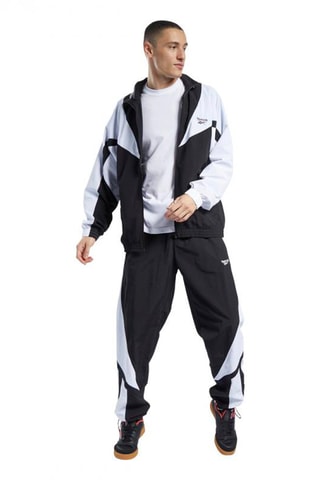 Veste de survêtement Classics Twin Vector - Noir et blanc