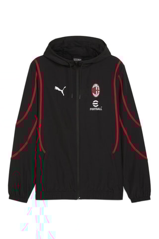 Veste de survêtement Pre-Match Milan AC 2024/25 - Noir