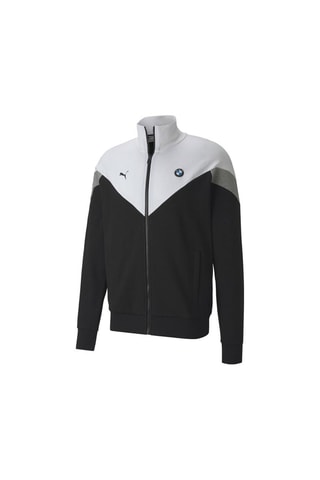 Veste de survêtement BMW M Motorsport MCS Full Zip - Noir et blanc