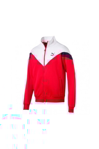 Veste de survêtement FD Iconic MCS TRK - Rouge et blanc