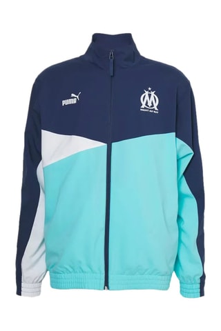 Veste de survêtement Olympique de Marseille - Turquoise