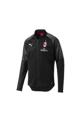 Veste de survêtement Milan AC Stadium Poly - Noir