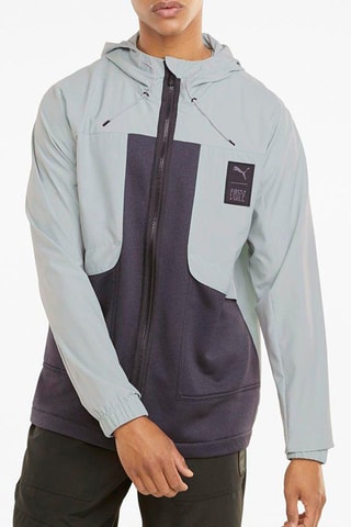 Veste à capuche FD Recyc First WV Gris