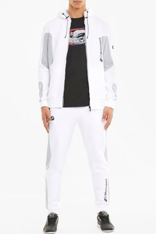 Veste de survêtement Motorsport - Blanc et gris