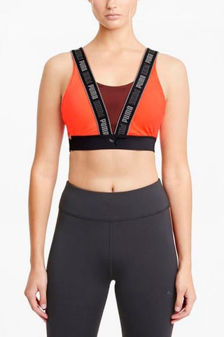 Brassière High Impact Fast Launch Orange et noir