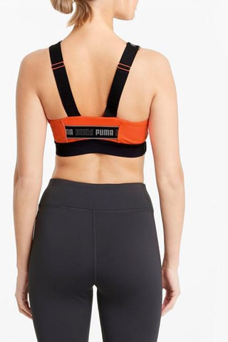 Brassière High Impact Fast Launch Orange et noir