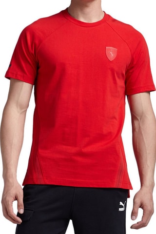 T-shirt Ferrari S Shield Rouge
