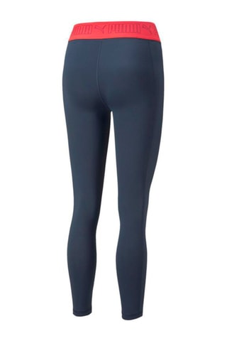 Leggings 7/8 Train Noir et rose