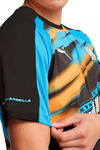 T-shirt de football Olympique de Marseille OM Faster - Bleu cobalt