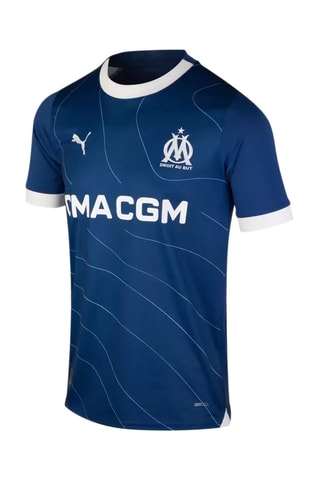T-shirt Olympique de Marseille - Bleu marine et blanc