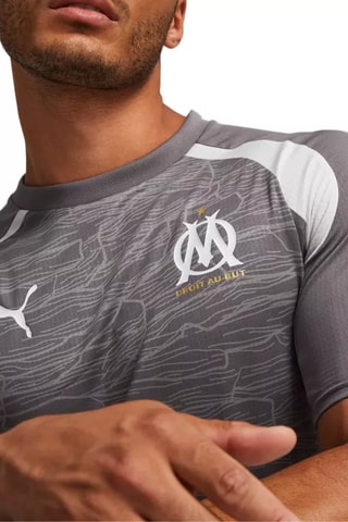 T-shirt Puma OM Prem SS Jsy Gris