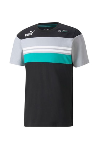 T-shirt Mercedes - Noir