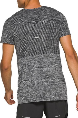T-shirt Race Seamless Gris