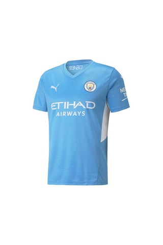 Maillot de football Manchester City Home Replica 2021/2022 - Ciel