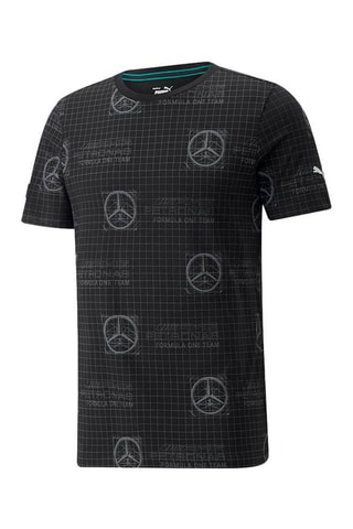 T-shirt FD Mercedes F1 AOP - 
Noir