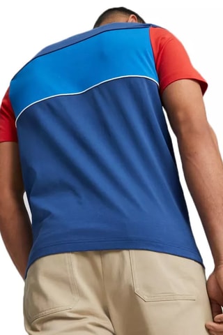 T-shirt Puma BMW MMS SDS Bleu et rouge