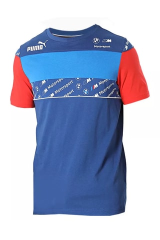 T-shirt Puma BMW MMS SDS Bleu et rouge