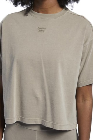 Crop top en coton biologique Classics - Marron