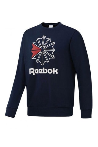 Sweat French Classic Terry Big Iconic - Bleu marine