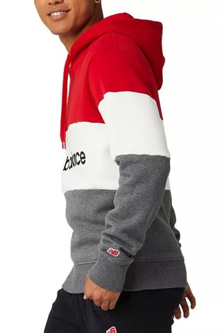 Sweat à capuche Athletics Stadium - Rouge et gris