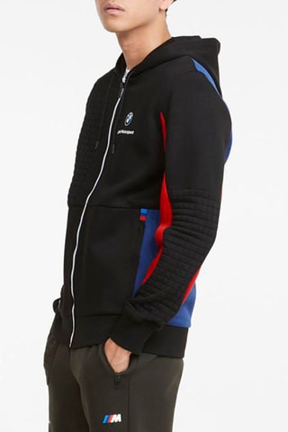 Sweat à capuche BMW Motorsport - Noir et bleu
