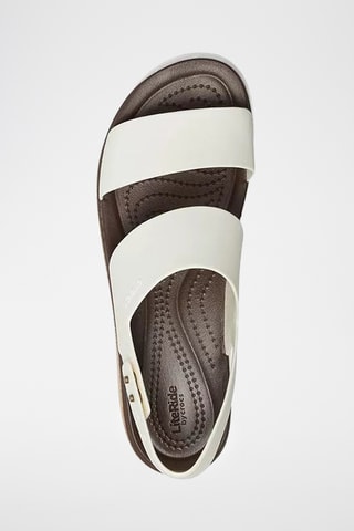 Sandales compensées - Blanc - Crocs