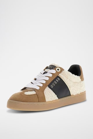 Baskets en cuir - Camel - Guess
