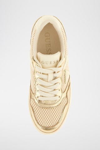Baskets en cuir - Doré - Guess