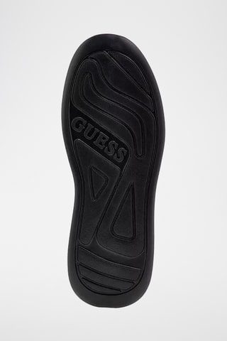 Boots Chelsea en cuir - Noir - Guess