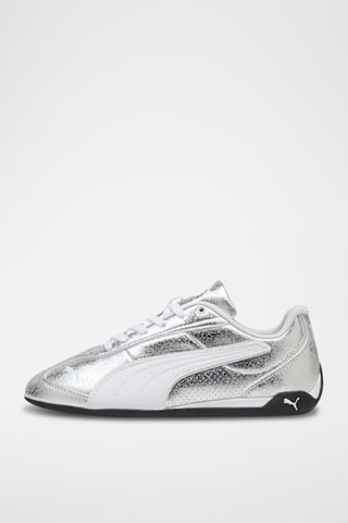 Baskets en cuir - Argenté - Puma 