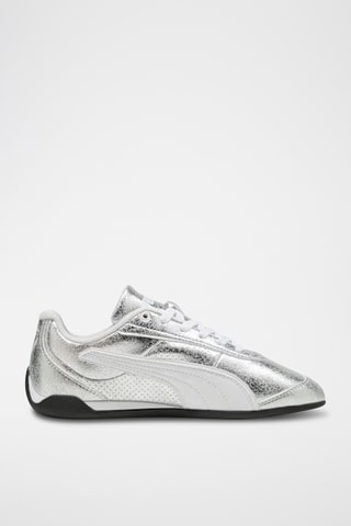 Baskets en cuir - Argenté - Puma 