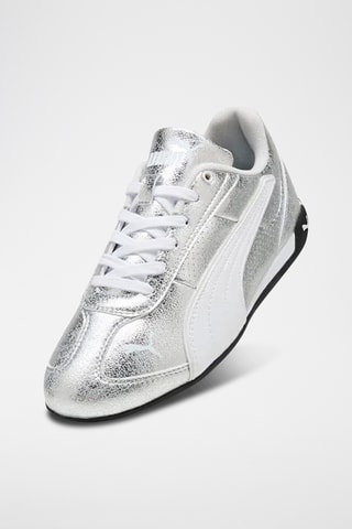 Baskets en cuir - Argenté - Puma 