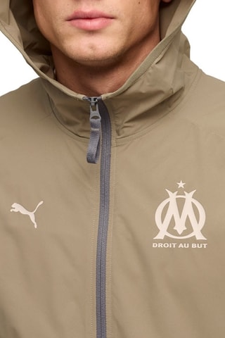 Veste de running à capuche - Marron - Puma