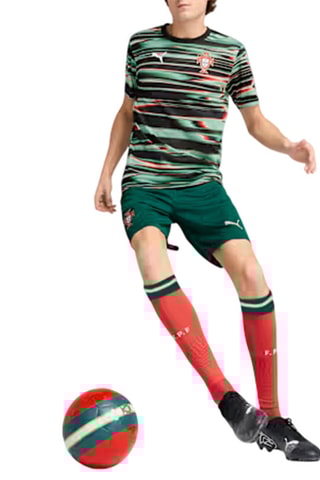 Maillot d’entrainement Fédération de Football Portugaise - Vert clair et noir - Puma
