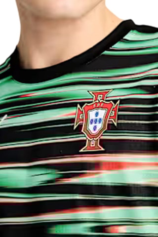 Maillot d’entrainement Fédération de Football Portugaise - Vert clair et noir - Puma