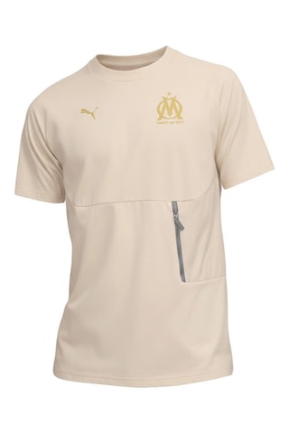 T-shirt Olympique de Marseille 2025/2026 - Beige - Puma